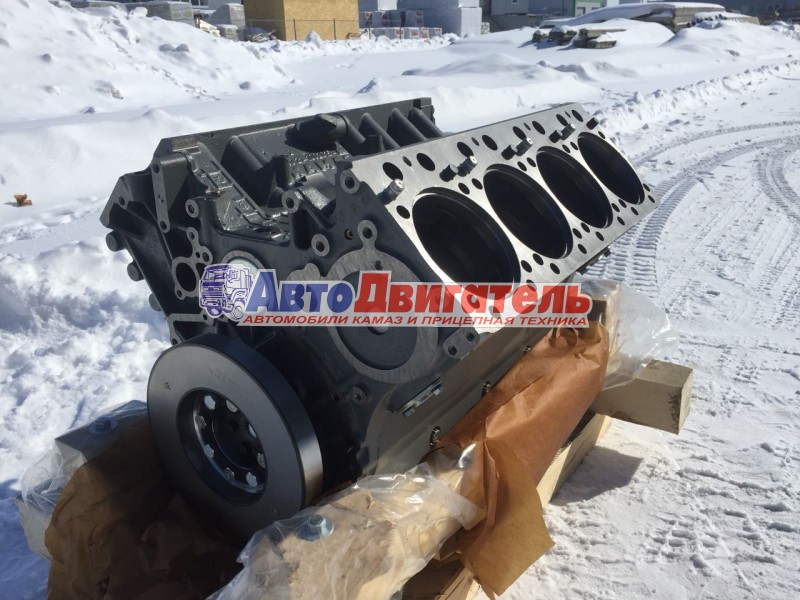 Блок цилиндров в сборе КамАЗ ТНВД ЯЗДА 740.21-1002012 Евро 1, 2, 3 ПАО КАМАЗ