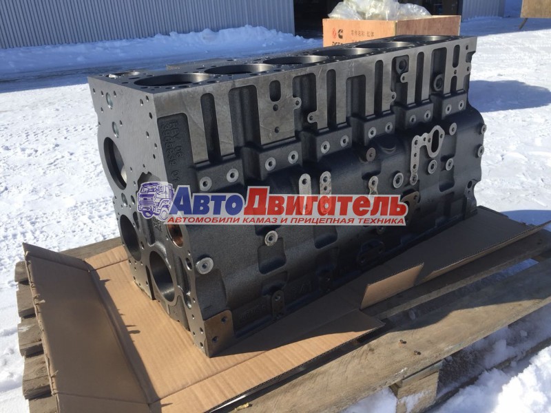 Блок цилиндров 5260558, 4946370, 5260555, 4946152 Cummins ISLe, qsc, isc v=8.9 ЕВРО 3 оригинал