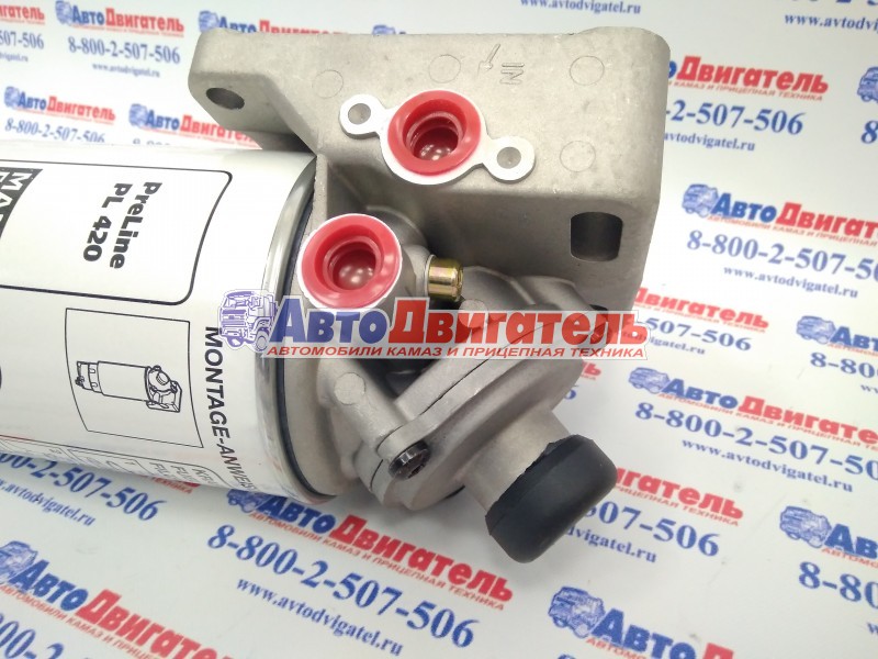 Фгот pl420 без подогрева без датчика 6660662332 КАМАЗ preline mann+hummel германия